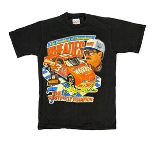 Vintage Dale Earnhardt Wheaties‎ NASCAR Racing T-Shirt Size Medium